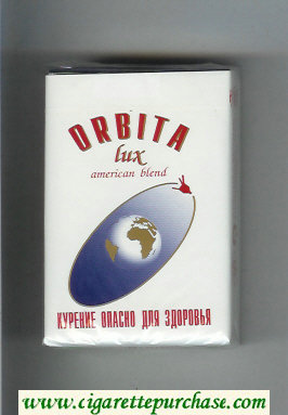 Orbita Lux American Blend cigarettes soft box