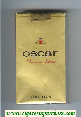 Oscar American Blend 100s cigarettes soft box