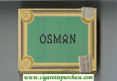 Osman cigarettes wide flat hard box