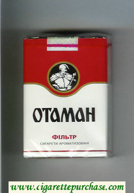 Otaman Filtr white and red cigarettes soft box