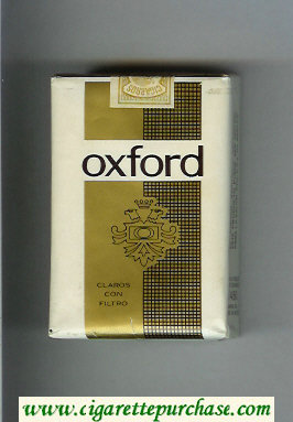 Oxford cigarettes soft box