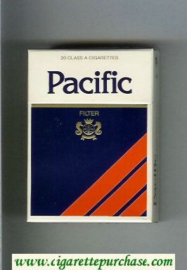 Pacific cigarettes hard box