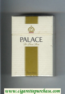 Palace De Luxe Extra Suave cigarettes hard box