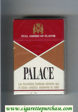 Palace Full American Flavor cigarettes hard box