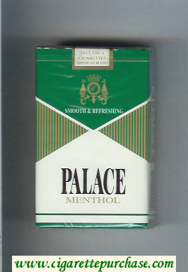 Palace Menthol cigarettes soft box