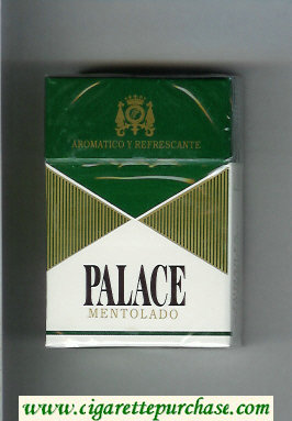 Palace Mentolado cigarettes hard box