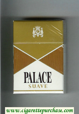 Palace Suave cigarettes hard box