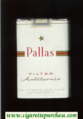 Pallas Filter Autitarnic white cigarettes soft box