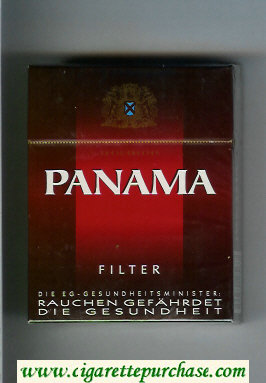 Panama Filter 24 cigarettes hard box