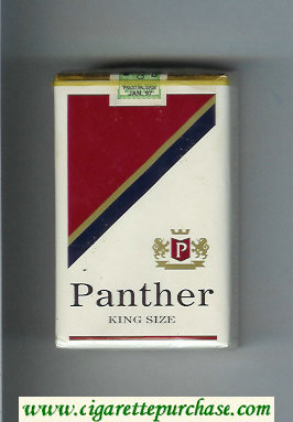 Panther cigarettes soft box