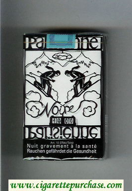 Parisienne Noire cigarettes soft box