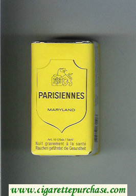 Parisiennes Maryland cigarettes soft box