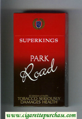 Park Road SuperKings 100s cigarettes hard box