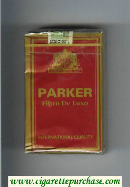 Parker Filtro De Luxo International Quality cigarettes soft box