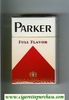 Parker Full Flavor cigarettes hard box