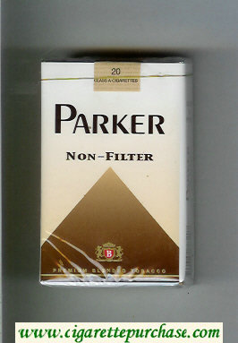 Parker Non-Filter cigarettes soft box