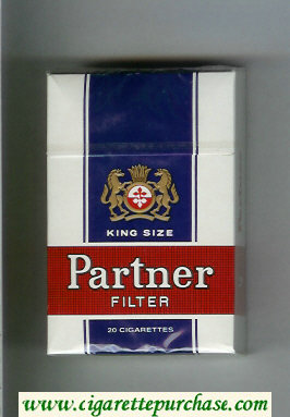 Partner Filter King Size cigarettes hard box