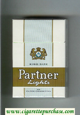 Partner Lights King Size cigarettes hard box