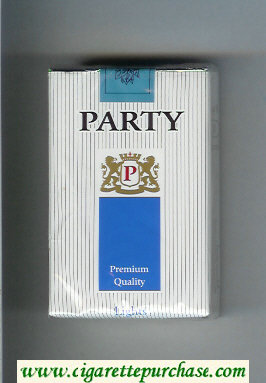 Party Premium Quality Lights cigarettes soft box