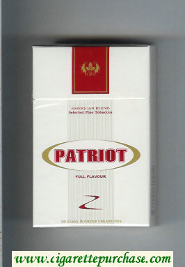 Patriot Full Flavour cigarettes hard box