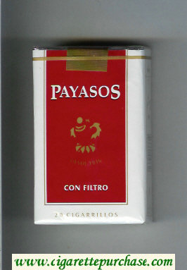 Payasos Desde 1936 Con Filtro cigarettes soft box
