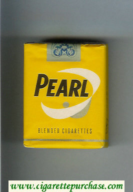 Pearl Blend cigarettes soft box