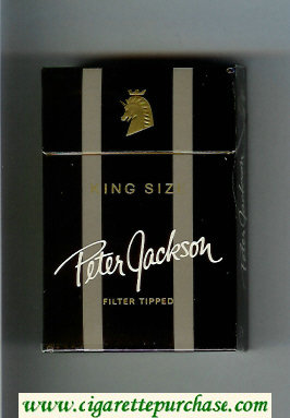 Peter Jackson Filter Tipped King Size cigarettes hard box