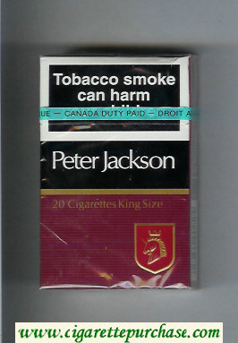 Peter Jackson Filter 20 cigarettes King Size hard box