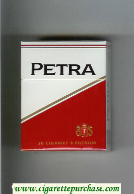 Petra cigarettes hard box