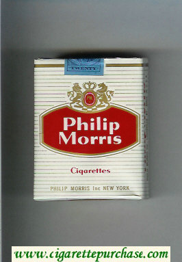 Philip Morris cigarettes soft box