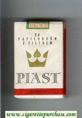 Piast cigarettes soft box