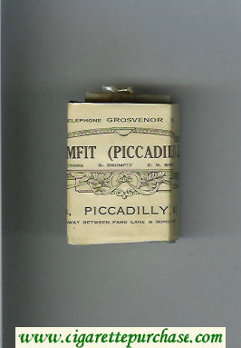 Piccadilly cigarettes hard box