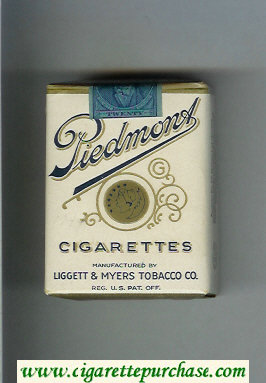 Piedmont cigarettes soft box