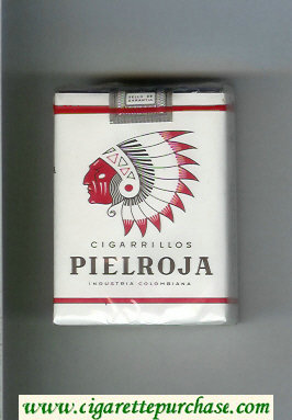 Pielroja white cigarettes soft box