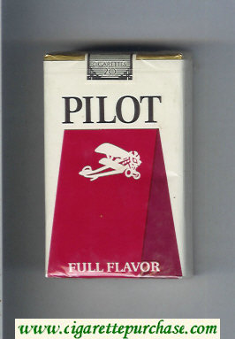 Pilot Full Flavor cigarettes soft box