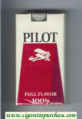 Pilot Full Flavor 100s cigarettes soft box