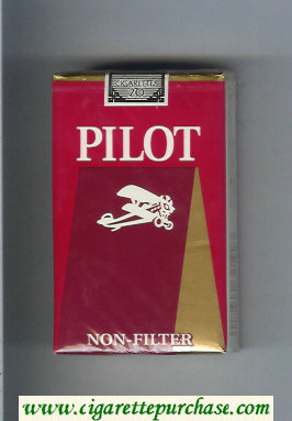 Pilot Non-Filter cigarettes soft box