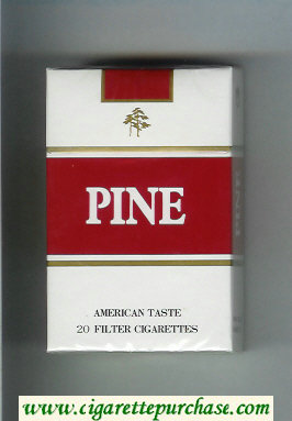 Pine American Taste cigarettes hard box