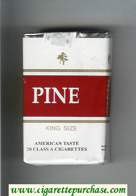 Pine American Taste cigarettes soft box