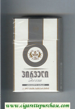 Pirveli Medium American Blend cigarettes hard box