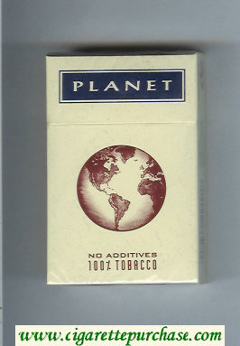Planet cigarettes hard box