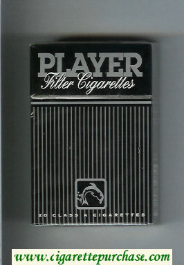 Player cigarettes hard box