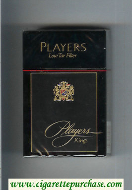 Players Low Tar Filter cigarettes hard box