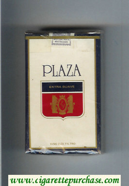 Plaza Extra Suave King Sise Filtro cigarettes soft box