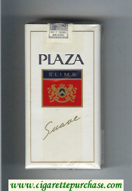 Plaza Suave Slims 100s cigarettes soft box
