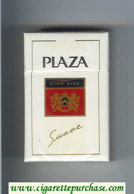 Plaza Suave cigarettes hard box