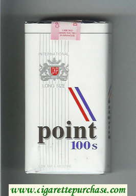 Point 100s cigarettes soft box