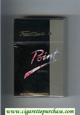 Point Original cigarettes hard box