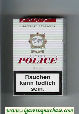 Police Flying Red cigarettes hard box