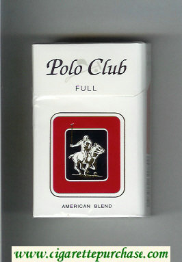 Polo Club Full American Blend cigarettes hard box